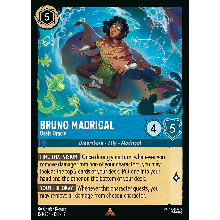 154/204 Bruno Madrigal - Oasis Oracle 1