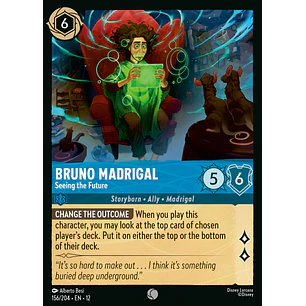 156/204 Bruno Madrigal - Seeing the Future