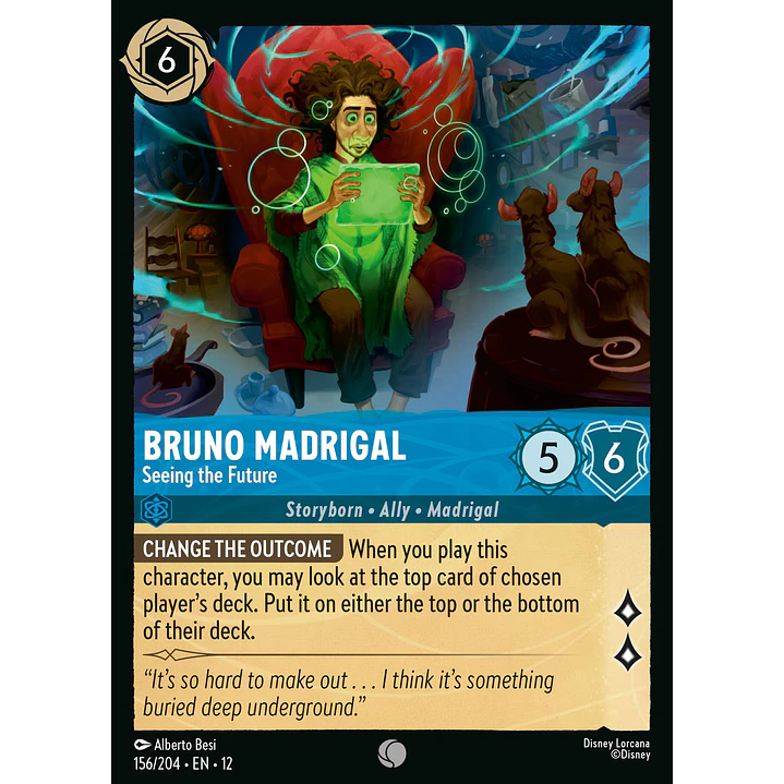 156/204 Bruno Madrigal - Seeing the Future 1