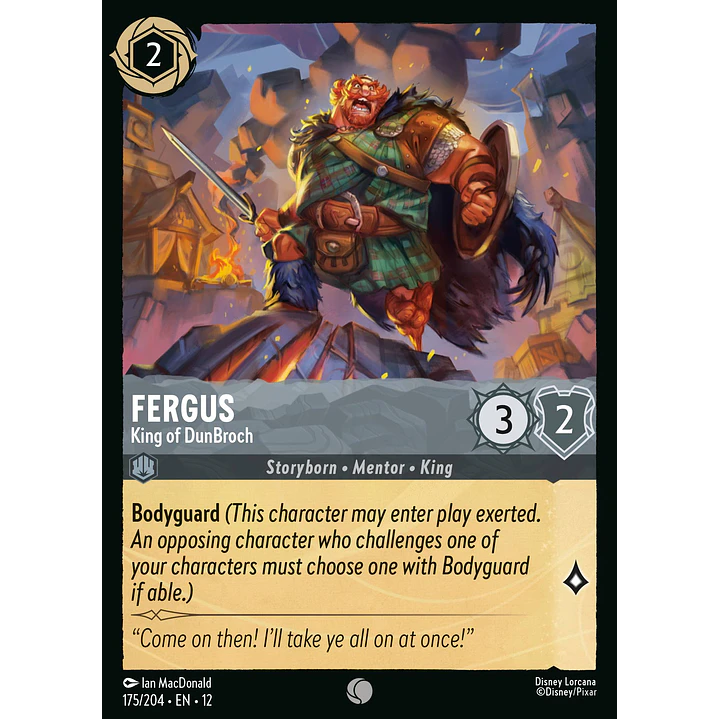 175/204 Fergus - King of DunBroch 1