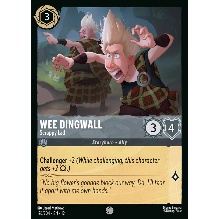 176/204 Wee Dingwall - Scrappy Lad 1