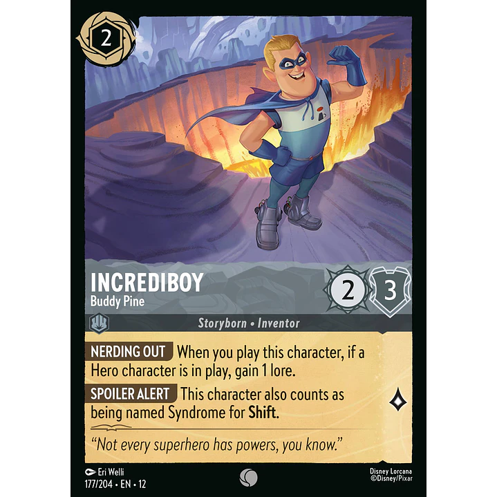 177/204 Incrediboy - Buddy Pine 1