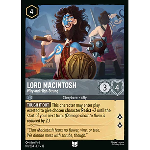 181/204 Lord Macintosh - Wiry and High-Strung