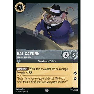 183/204 Rat Capone - Rodent Gangster