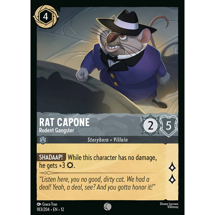 183/204 Rat Capone - Rodent Gangster 1
