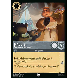 188/204 Maudie - Exasperated Nursemaid