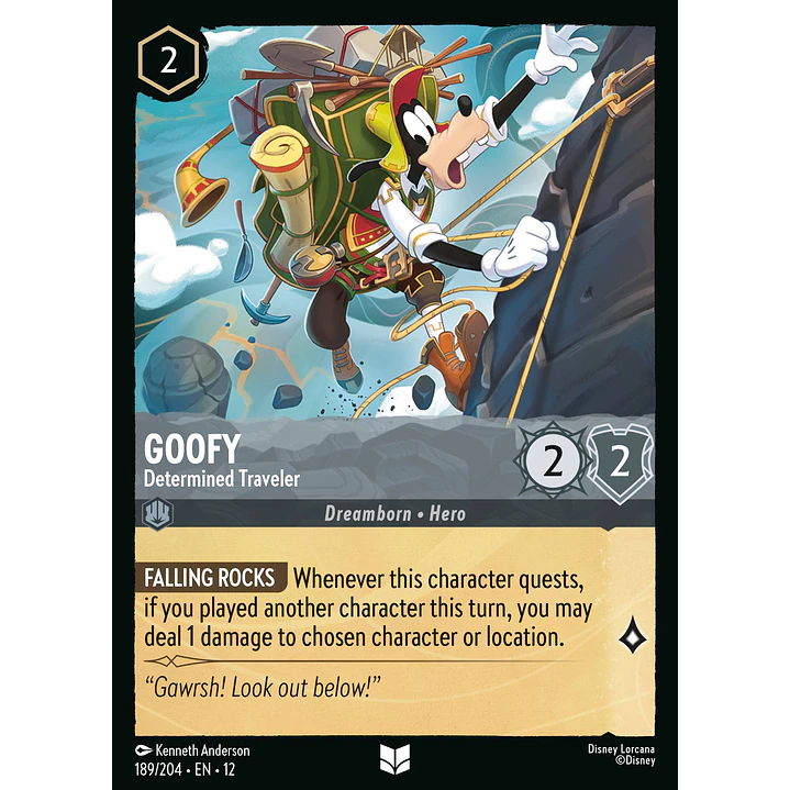 189/204 Goofy - Determined Traveler 1