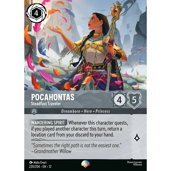 220/204 Pocahontas - Steadfast Traveler 1