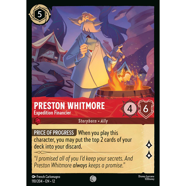110/204 Preston Whitmore - Expedition Financier 1