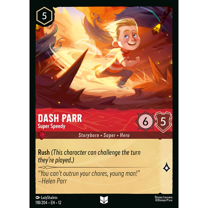 118/204 Dash Parr - Super Speedy 1