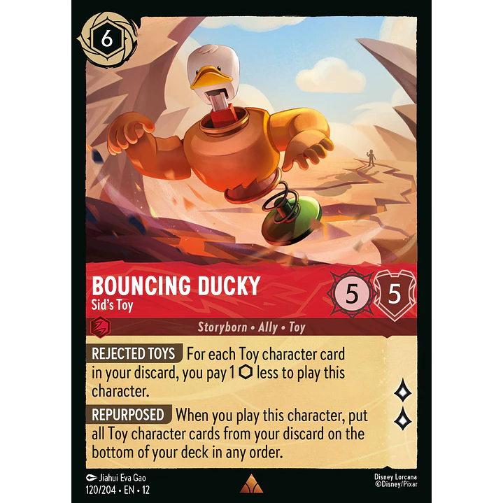 120/204 Bouncing Ducky - Sid's Toy 1