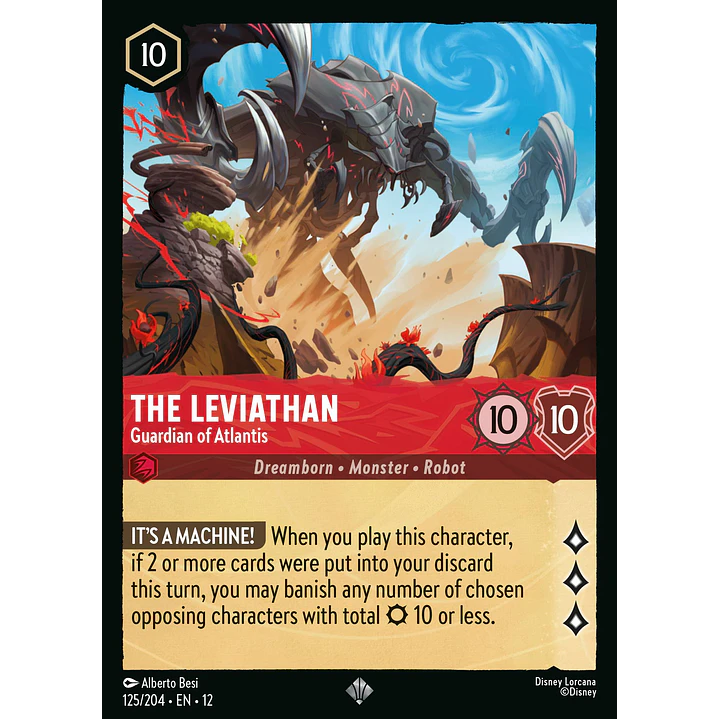 125/204 The Leviathan - Guardian of Atlantis 1
