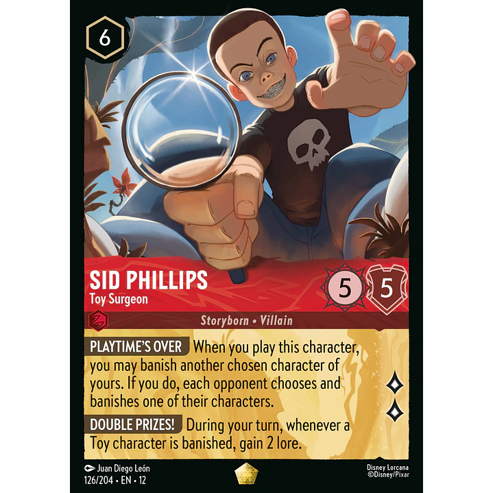 126/204 Sid Phillips - Toy Surgeon 1