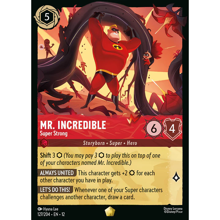 127/204 Mr. Incredible - Super Strong 1