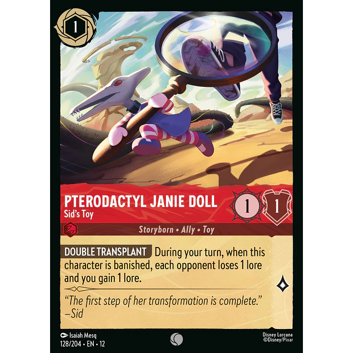 128/204 Pterodactyl Janie Doll - Sid's Toy 1