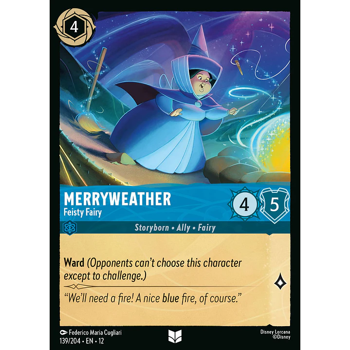 139/204 Merryweather - Feisty Fairy 1