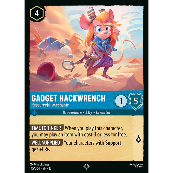 145/204 Gadget Hackwrench - Resourceful Mechanic 1
