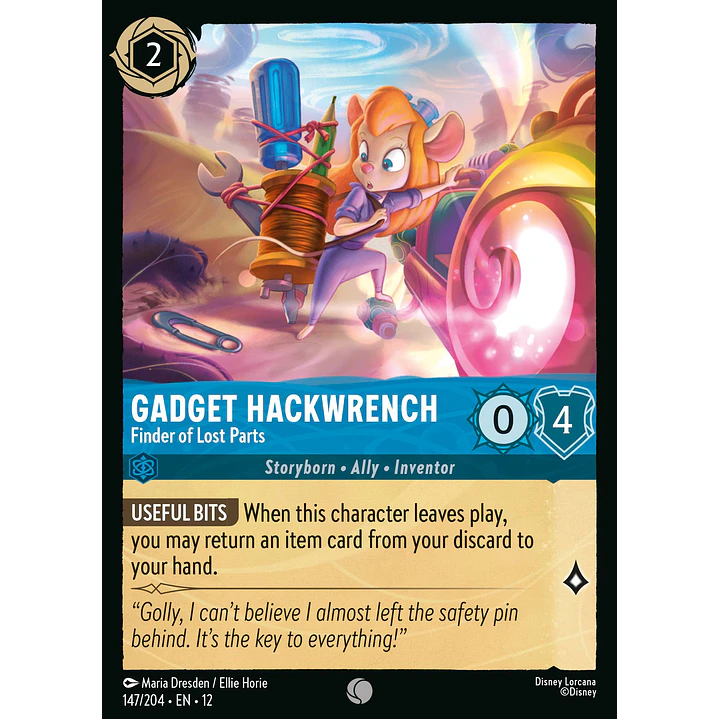 147/204 Gadget Hackwrench - Finder of Lost Parts 1