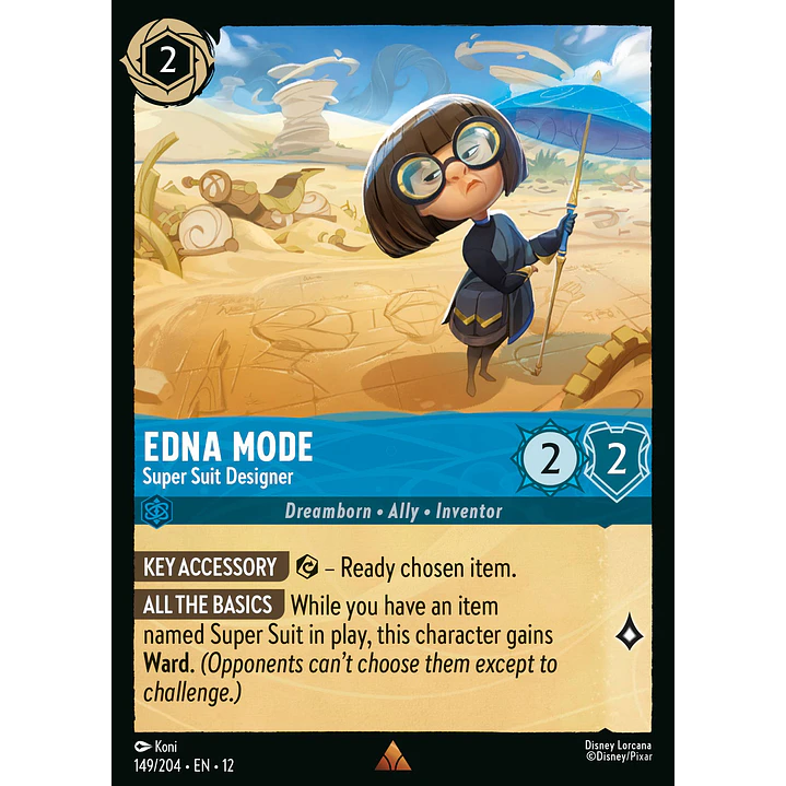 149/204 Edna Mode - Super Suit Designer 1