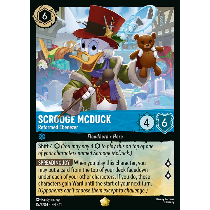 152/204 Scrooge McDuck - Reformed Ebenezer 1