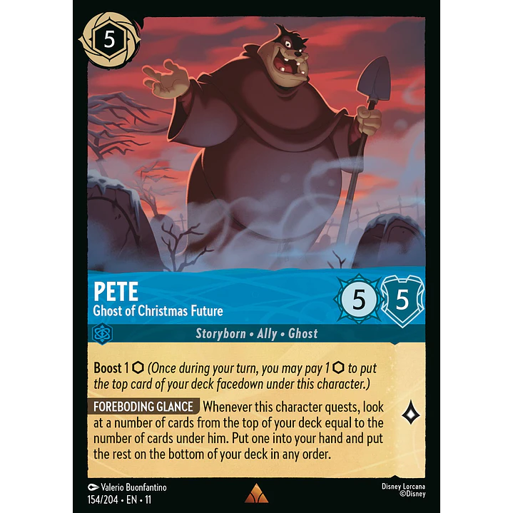 154/204 Pete - Ghost of Christmas Future 1