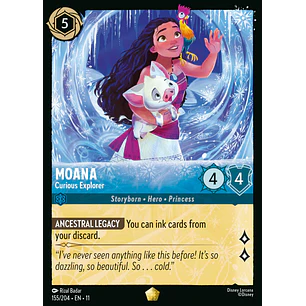 155/204 Moana - Curious Explorer
