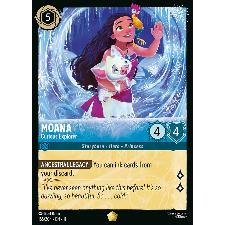 155/204 Moana - Curious Explorer 1