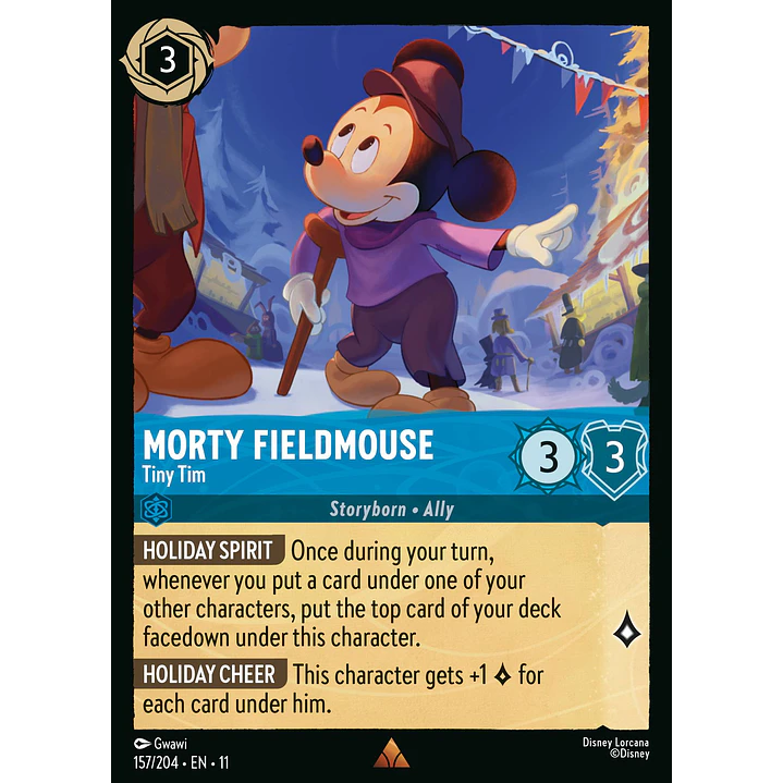 157/204 Morty Fieldmouse - Tiny Tim 1