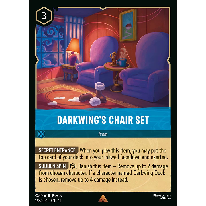 168/204 Darkwing's Chair Set 1