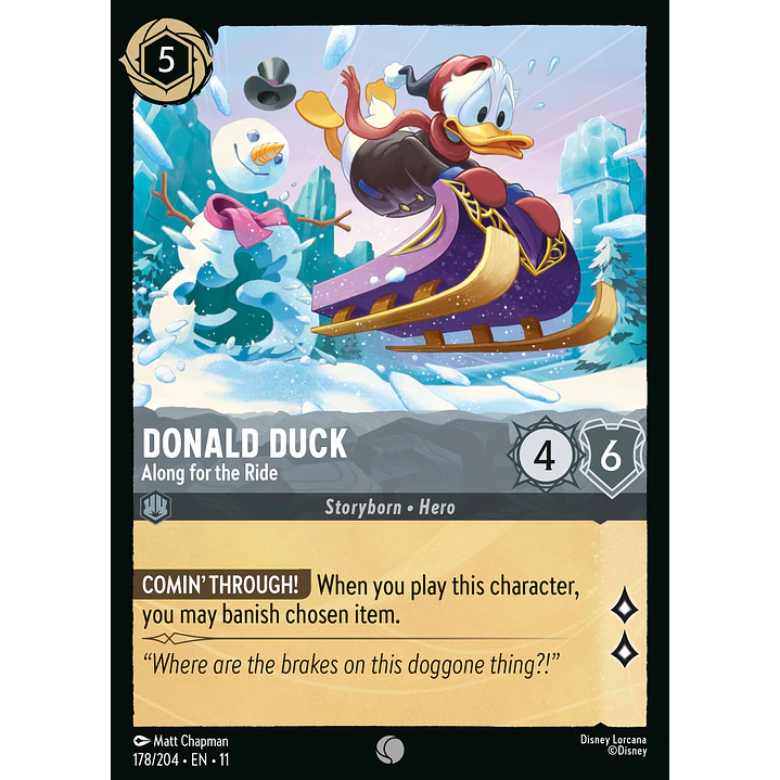 178/204 Donald Duck - Along for the Ride 1