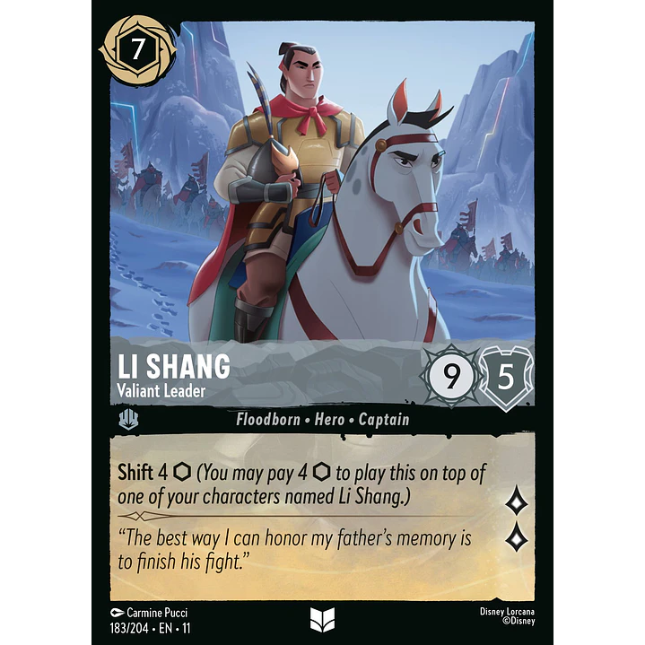 183/204 Li Shang - Valiant Leader 1
