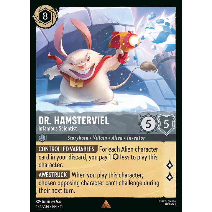186/204 Dr. Hamsterviel - Infamous Scientist 1