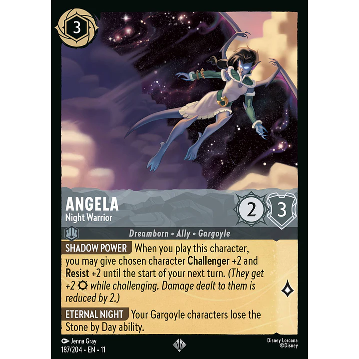 187/204 Angela - Night Warrior 1
