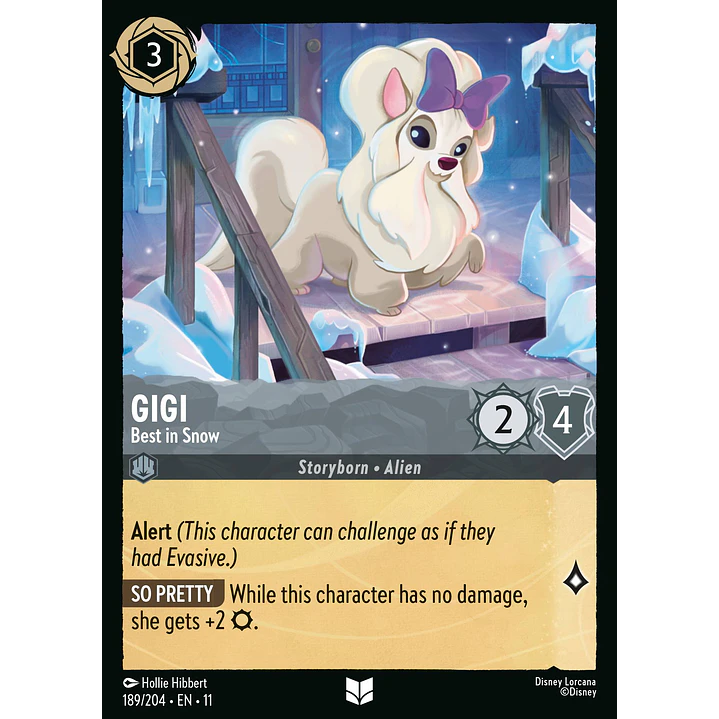 189/204 Gigi - Best in Snow 1