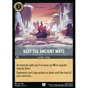 196/204 Keep the Ancient Ways