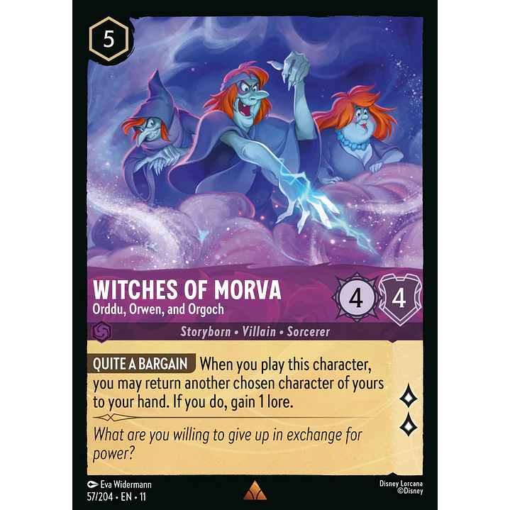 057/204 Witches of Morva - Orddu, Orwen, and Orgoch 1