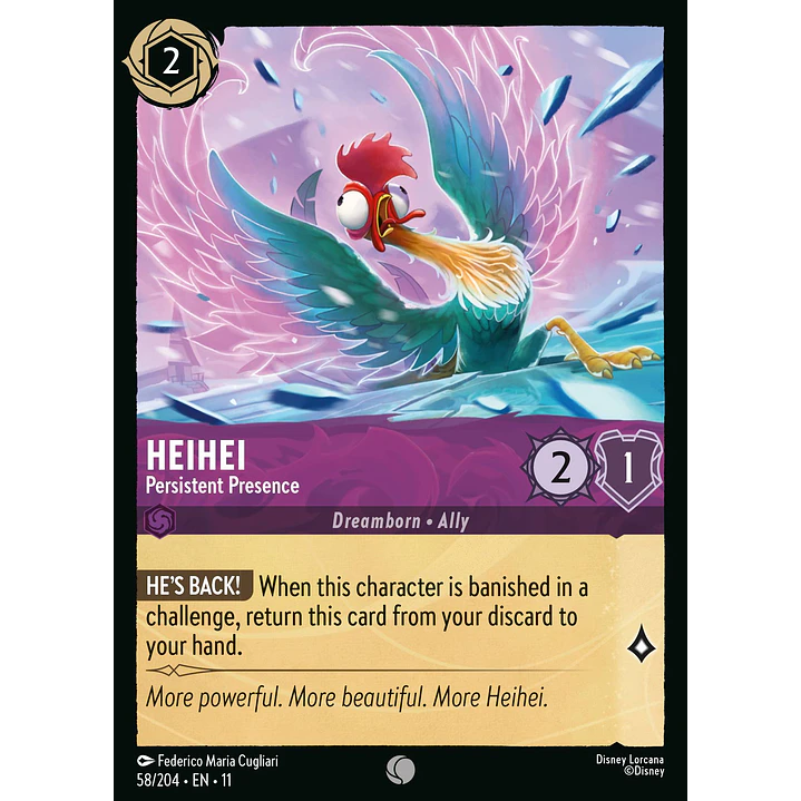 058/204 HeiHei - Persistent Presence 1