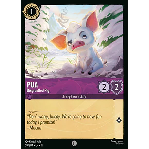 059/204 Pua - Disgruntled Pig