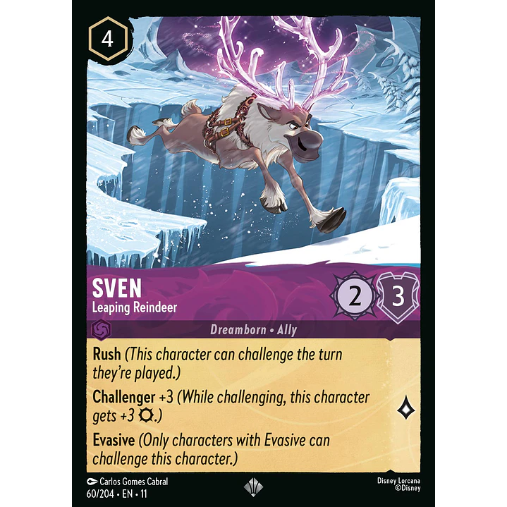 060/204 Sven - Leaping Reindeer 1