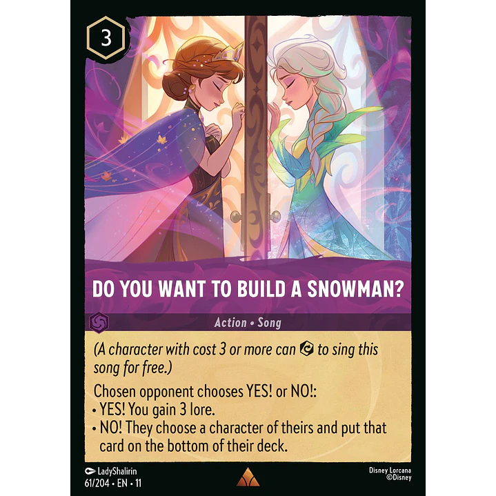 061/204 Do You Want to Build A Snowman? 1