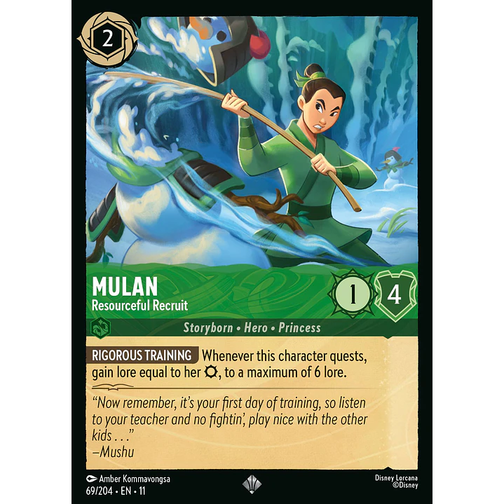 069/204 Mulan - Resourceful Recruit 1