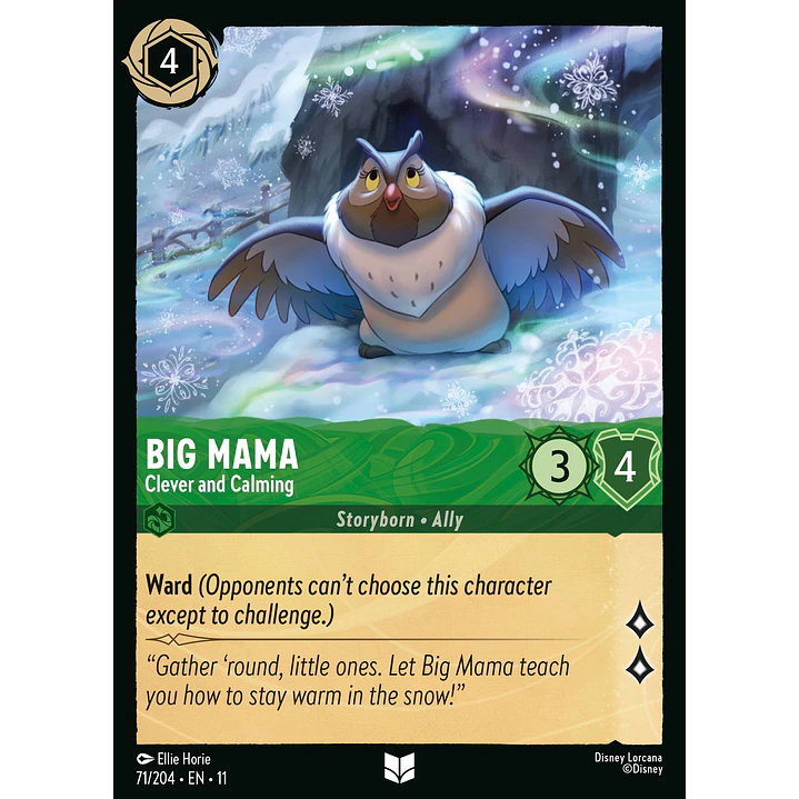 071/204 Big Mama - Clever and Calming 1