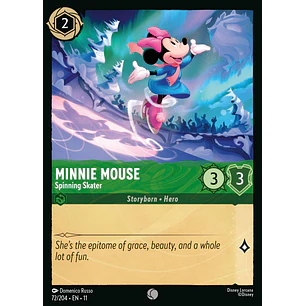 072/204 Minnie Mouse - Spinning Skater