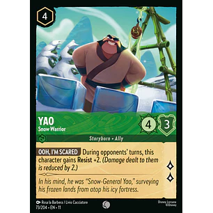 073/204 Yao - Snow Warrior