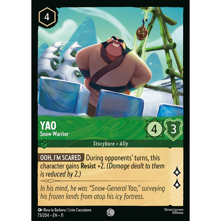 073/204 Yao - Snow Warrior 1