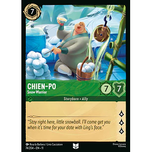 074/204 Chien-Po - Snow Warrior
