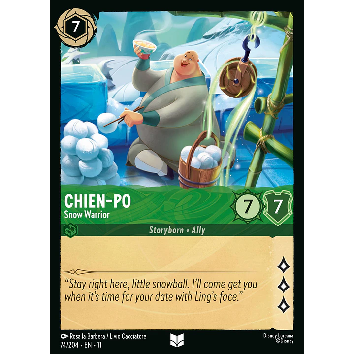 074/204 Chien-Po - Snow Warrior 1