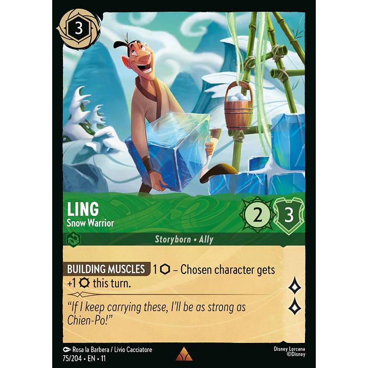 075/204 Ling - Snow Warrior 1