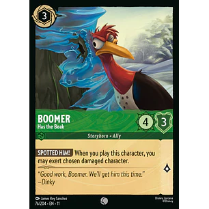 076/204 Boomer - Has the Beak