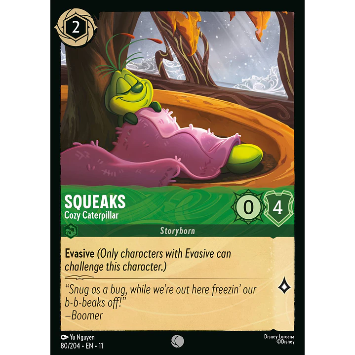 080/204 Squeaks - Cozy Caterpillar 1